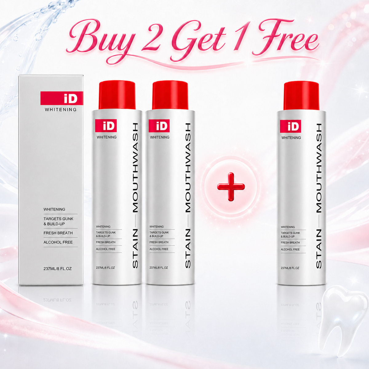 Hismile iD Stain Whitening Mouthwash