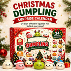 Dumpling Squishy Advent Calendar: 24 Mystery Squishies, One a Day to Christmas