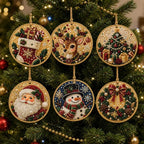 DIY Pearl Christmas Ornament Kit