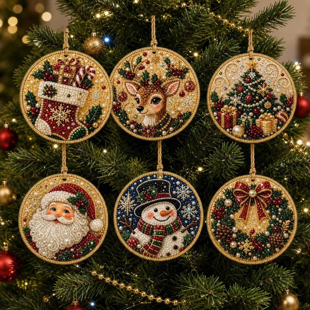 DIY Pearl Christmas Ornament Kit