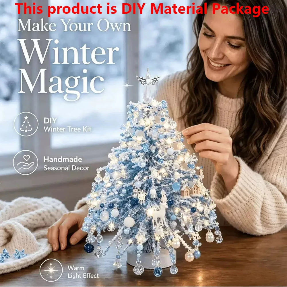 DIY Beaded Christmas Tree Kit – Tabletop Holiday Craft