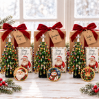 Three Christmas Craft Boxes for Mom, Grandma and Sister