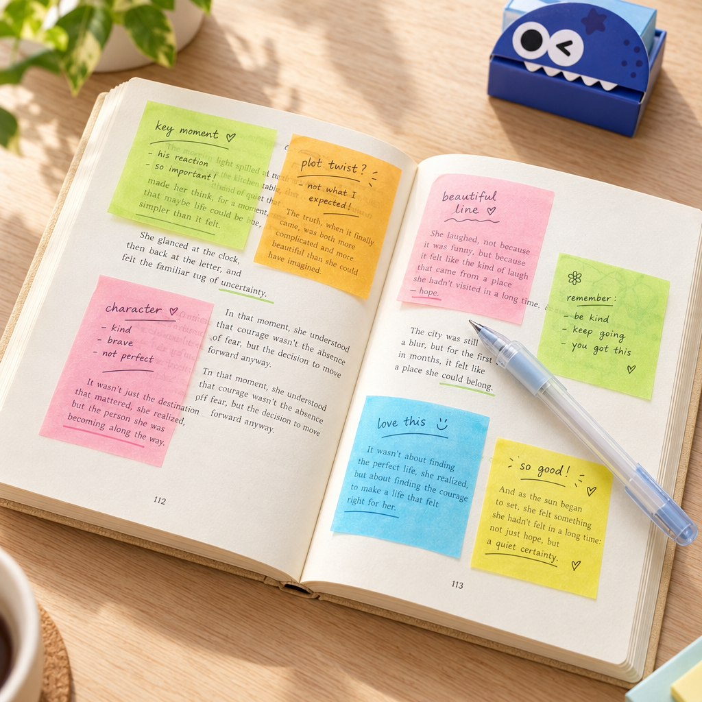 Notes that don't cover what you're reading